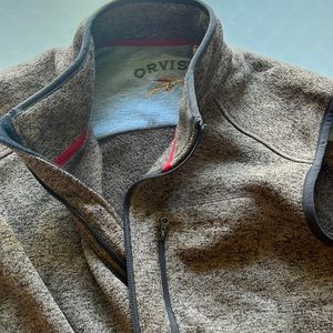 Orvis, Brindle Fleece Vest